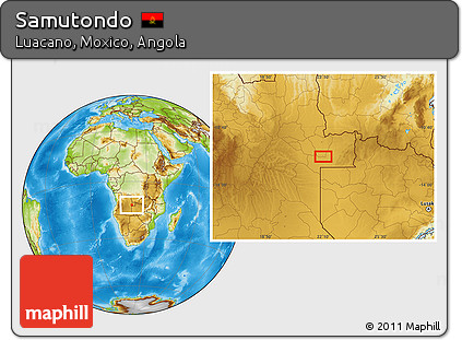 Physical Location Map of Samutondo