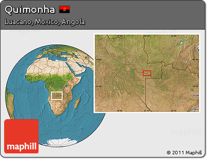 Satellite Location Map of Quimonha