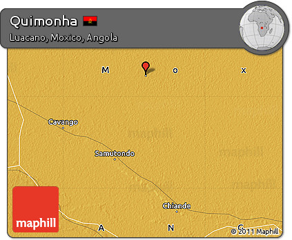 Physical Map of Quimonha