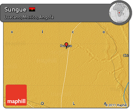Physical Map of Sungue