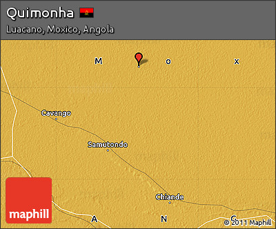 Physical Map of Quimonha