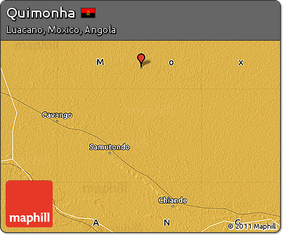Physical Map of Quimonha
