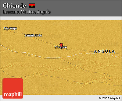 Physical Panoramic Map of Chiande