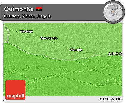Political Panoramic Map of Quimonha