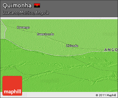 Political Panoramic Map of Quimonha
