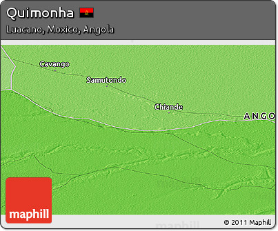 Political Panoramic Map of Quimonha