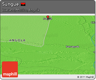 Political Panoramic Map of Sungue