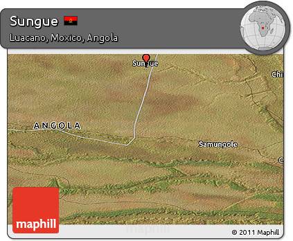 Satellite Panoramic Map of Sungue