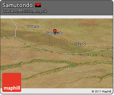 Satellite Panoramic Map of Samutondo