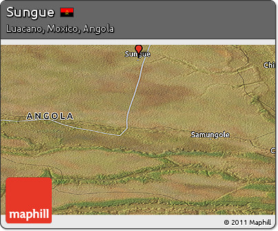 Satellite Panoramic Map of Sungue