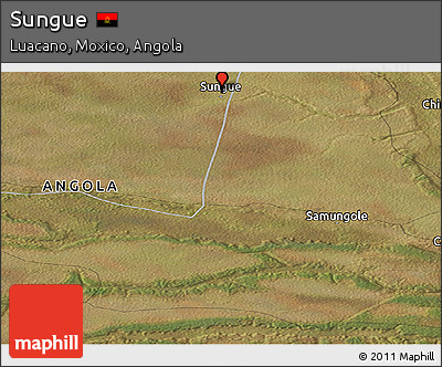 Satellite Panoramic Map of Sungue