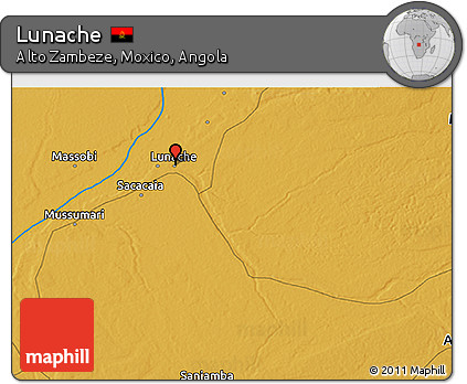 Physical 3D Map of Lunache