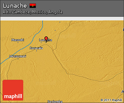 Physical 3D Map of Lunache