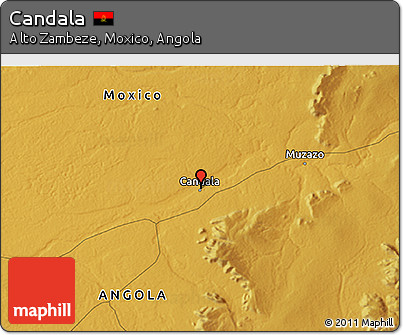 Physical 3D Map of Candala