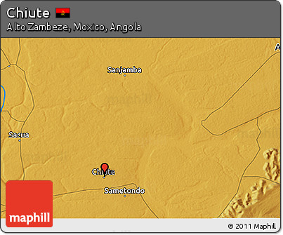 Physical 3D Map of Chiute