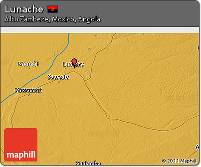 Physical 3D Map of Lunache