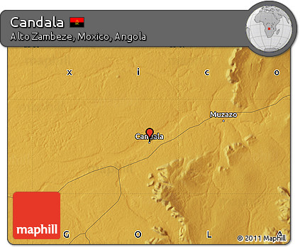 Physical Map of Candala
