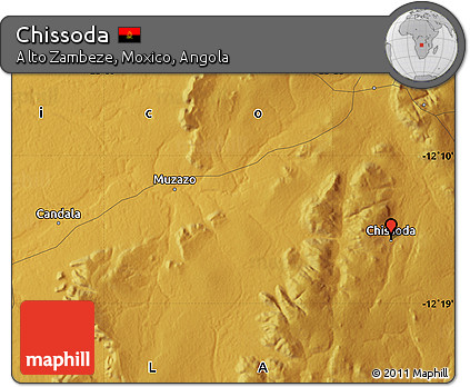 Physical Map of Chissoda