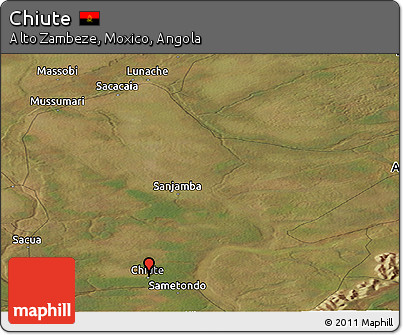 Satellite Panoramic Map of Chiute