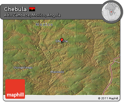 Satellite 3D Map of Chebula