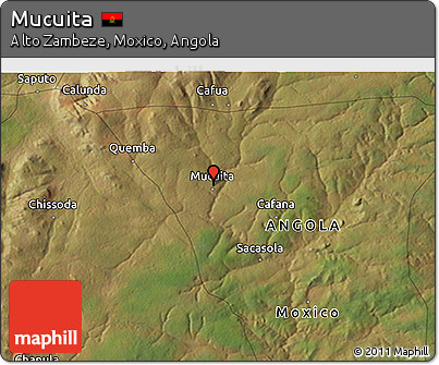 Satellite 3D Map of Mucuita