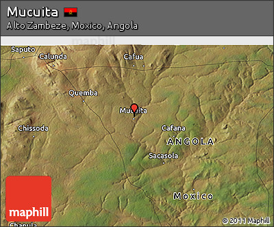 Satellite 3D Map of Mucuita