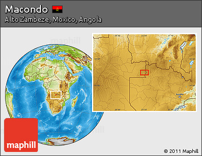 Physical Location Map of Macondo