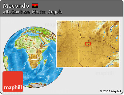 Physical Location Map of Macondo