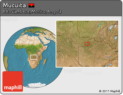 Satellite Location Map of Mucuita