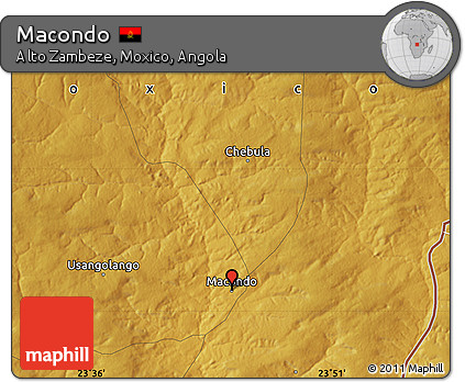 Physical Map of Macondo
