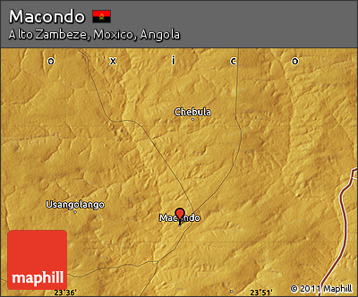Physical Map of Macondo