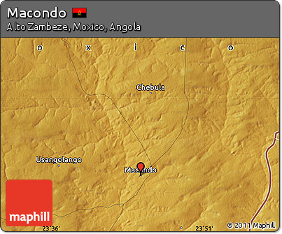Physical Map of Macondo