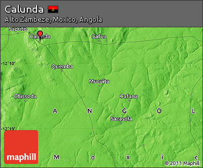 Political Map of Calunda