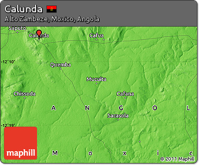 Political Map of Calunda