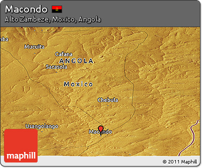 Physical Panoramic Map of Macondo