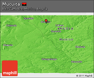 Political Panoramic Map of Mucuita