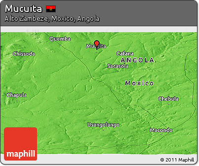 Political Panoramic Map of Mucuita