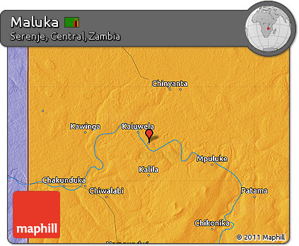 Political Map of Maluka