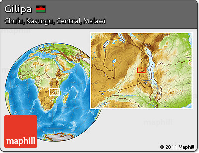 Physical Location Map of Gilipa