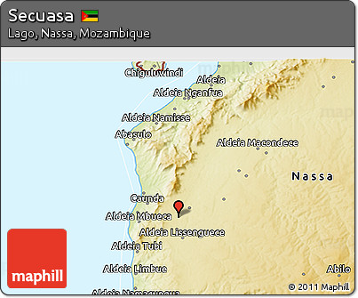 Physical 3D Map of Secuasa