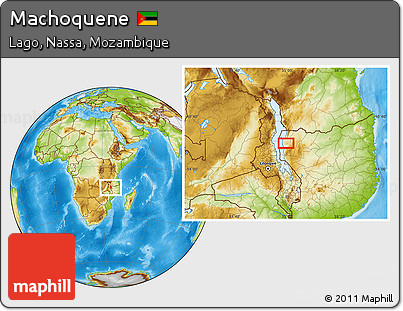 Physical Location Map of Machoquene