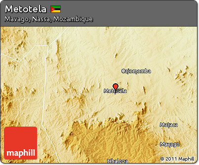 Physical 3D Map of Metotela