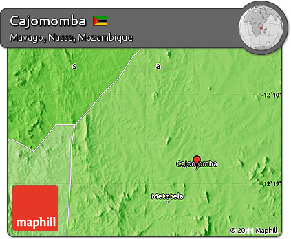 Political Map of Cajomomba
