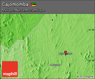 Political Map of Cajomomba