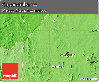 Political Map of Cajomomba