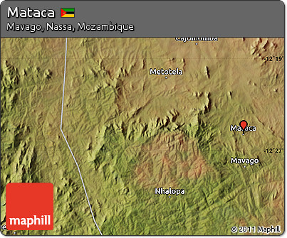 Satellite Map of Mataca