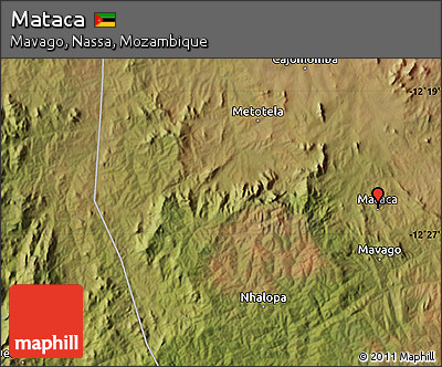 Satellite Map of Mataca