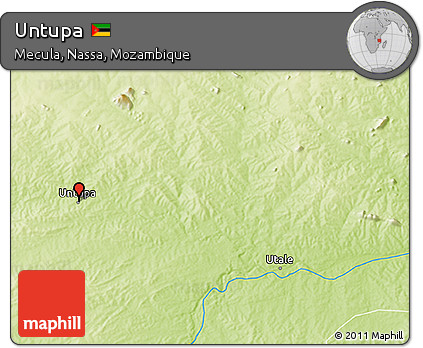 Physical 3D Map of Untupa