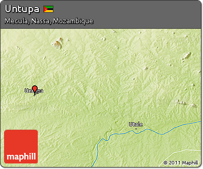 Physical 3D Map of Untupa