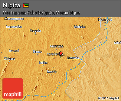Political 3D Map of Nipita